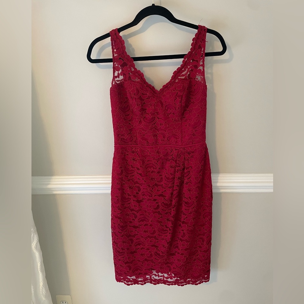 David’s Bridal Lace Dress